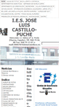 Mobile Screenshot of iescastillopuche.net
